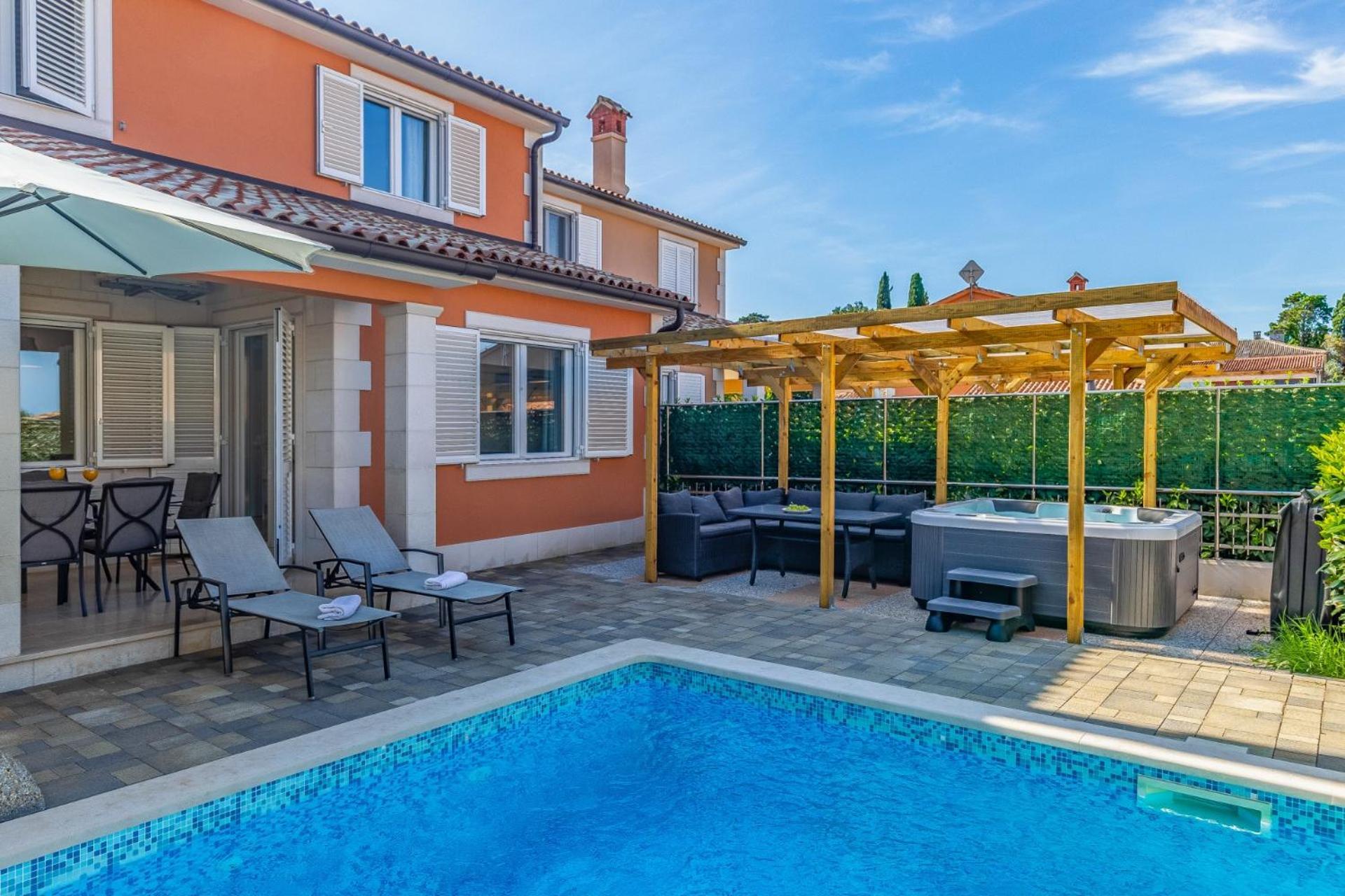 Villas Lotus With Pool And Jacuzzi Пула Екстериор снимка