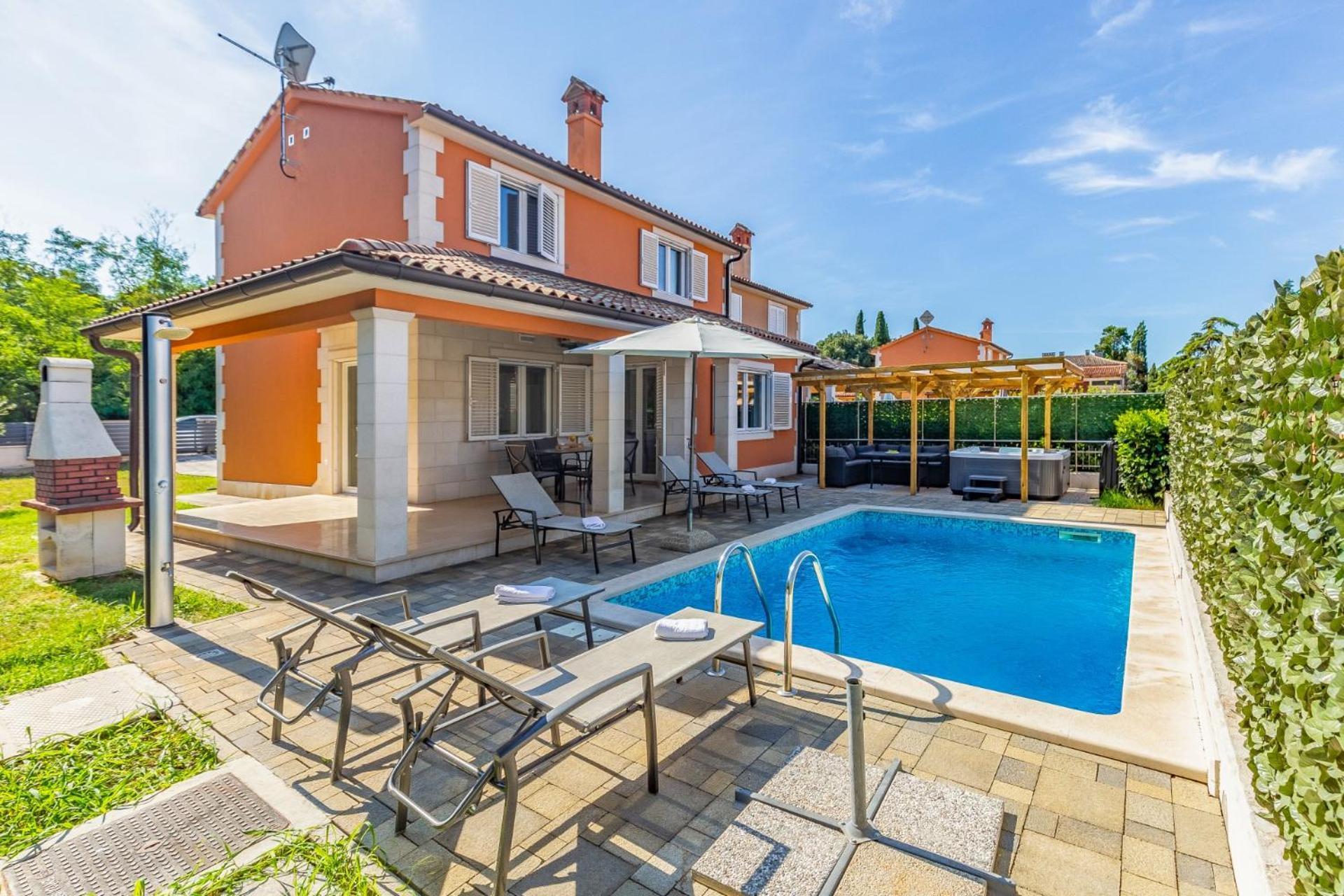 Villas Lotus With Pool And Jacuzzi Пула Екстериор снимка
